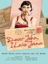 Cover image for Dear John, I Love Jane